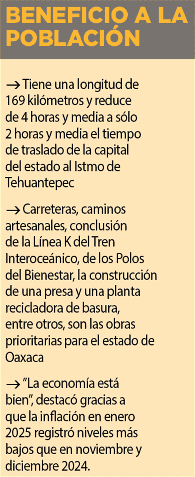 Inauguran carretera Mitla-Tehuantepec Inauguran carretera Mitla-Tehuantepec