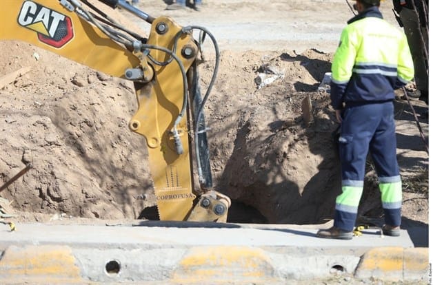 Inician destrucción de narcotúnel en frontera Juárez-El Paso Inician destrucción de narcotúnel en frontera Juárez-El Paso