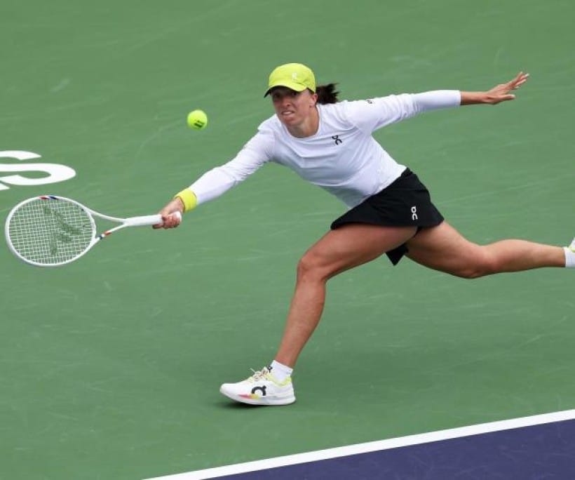 Iga Swiatek avanza a semis en Indian Wells Iga Swiatek avanza a semis en Indian Wells