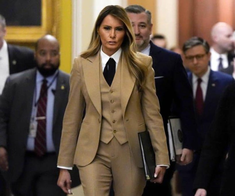 Melania Trump acude al Capitolio a apoyar ley contra la violencia en internet Melania Trump acude al Capitolio a apoyar ley contra la violencia en internet